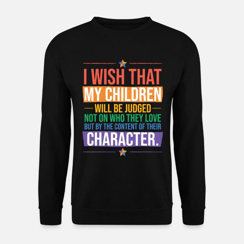 LGBT Mom Pride Month - Unisex Sweatshirt - black