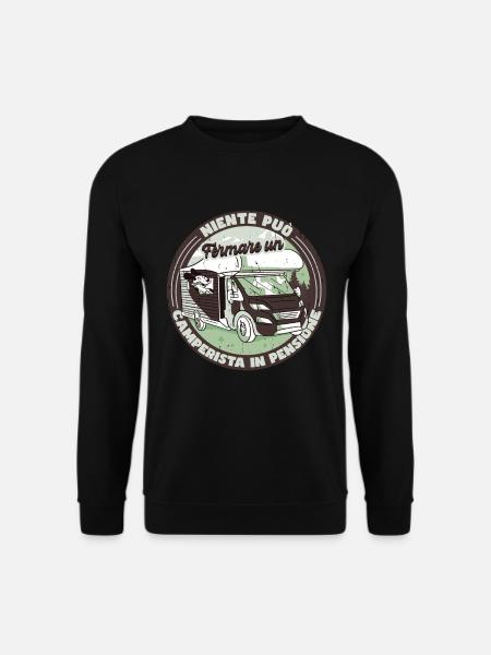 Nothing can stop a camper - Unisex Sweatshirt - black