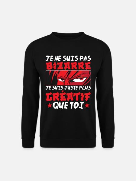 Anime Manga Gift - Unisex Sweatshirt - black
