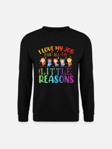 Teacher Assistant Educator Teaching - Unisex Sweatshirt - black
