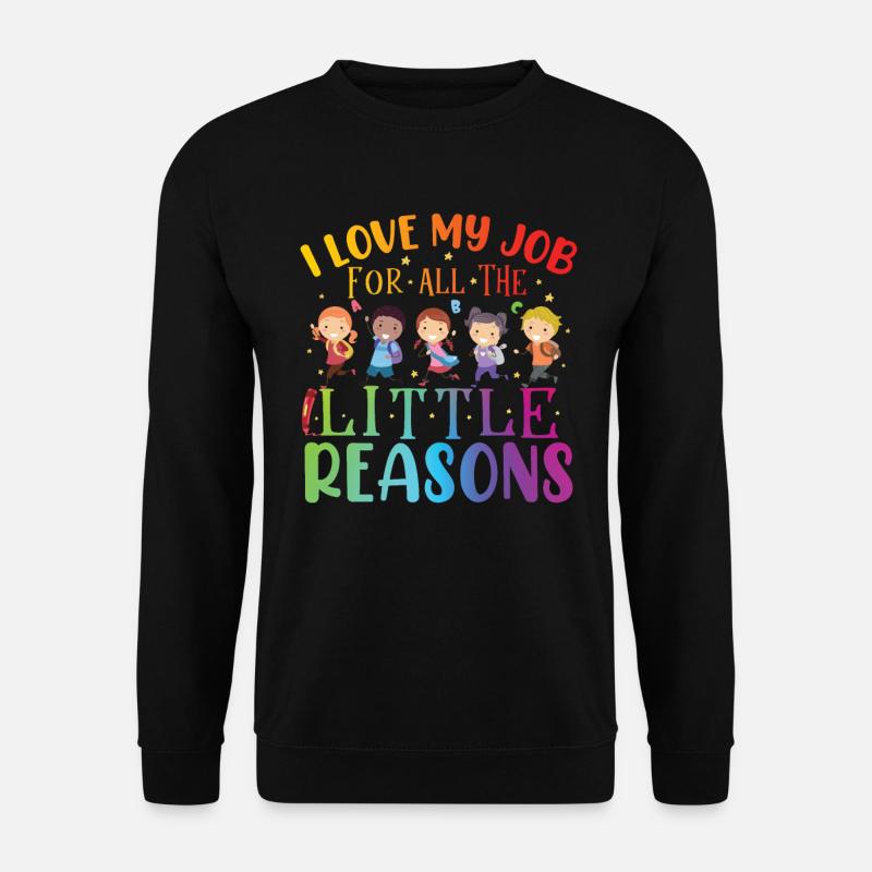 Teacher Assistant Educator Teaching - Unisex Pullover - Schwarz