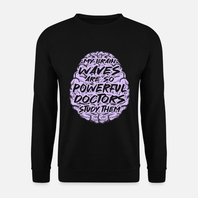 Funny Epilepsy Warrior - Unisex Sweatshirt - black