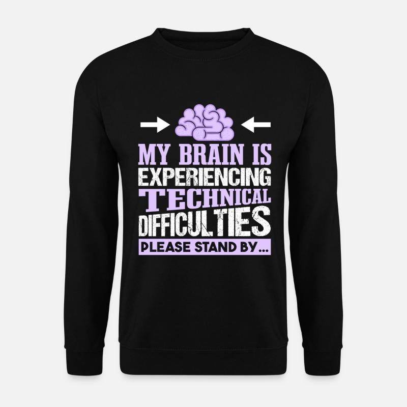 Quote Epilepsy Awareness Fighters - Unisex Sweatshirt - black