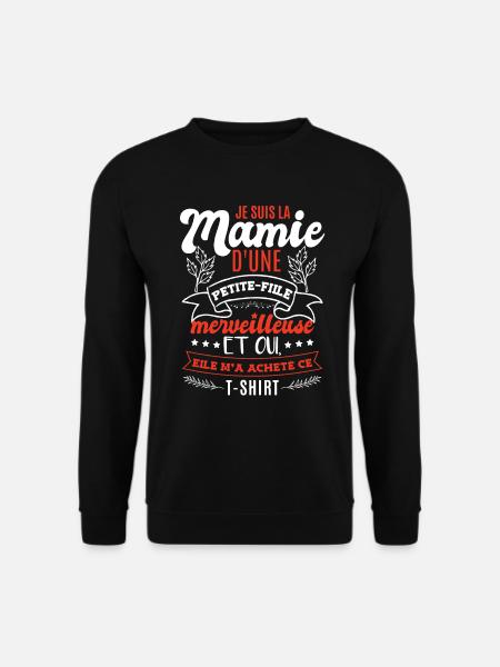 Grand-mère Cadeaux Drôles - Sweat-shirt Unisexe - noir