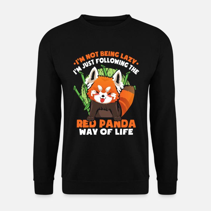 Ich bin nicht faul - Unisex Pullover - Schwarz
