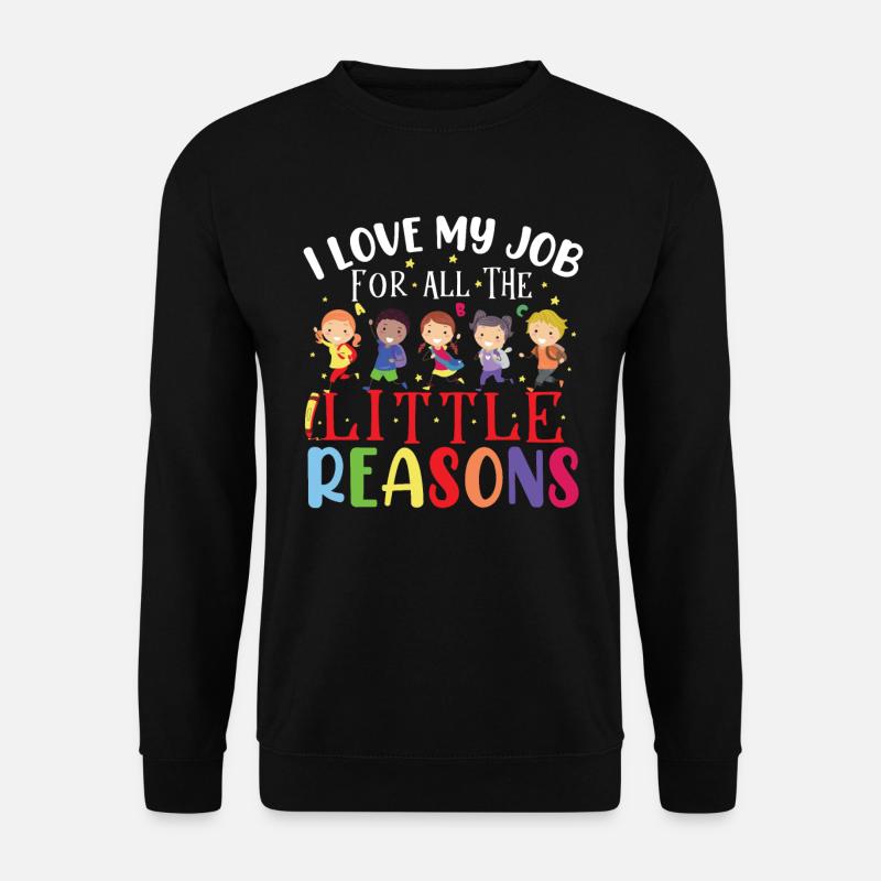 Schulanfangslehrer - Unisex Pullover - Schwarz