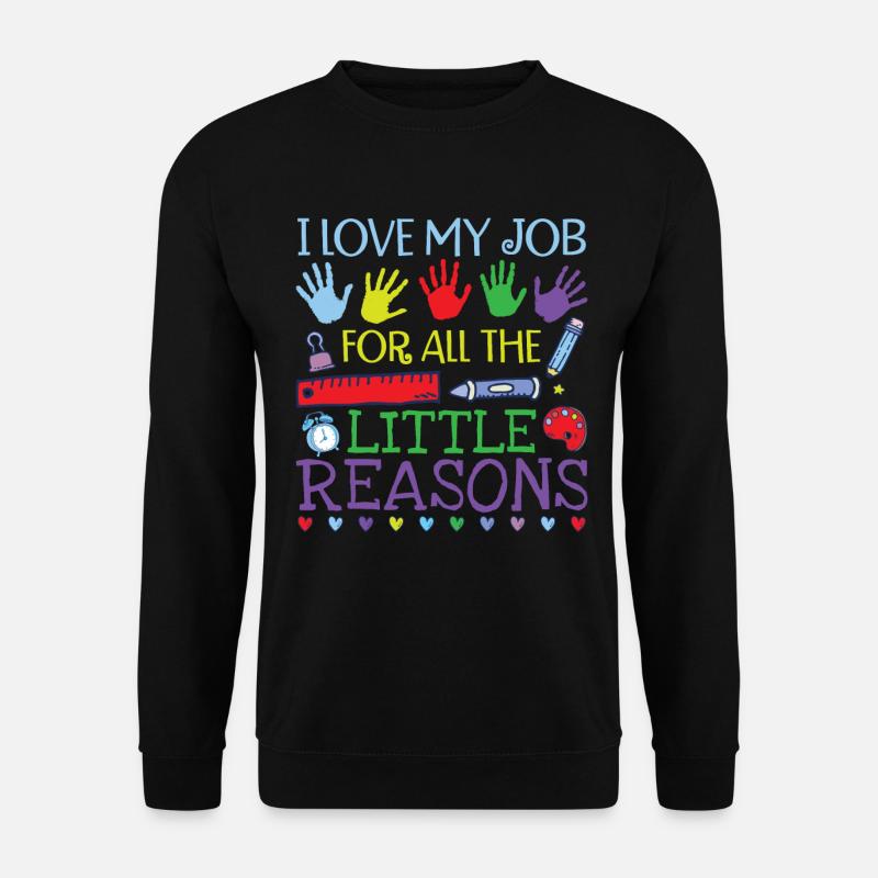 Cute Kindergarten Teacher - Unisex Sweatshirt - black