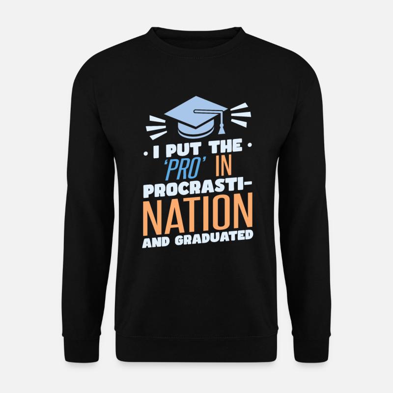 Graduation Funny - Unisex Sweatshirt - black