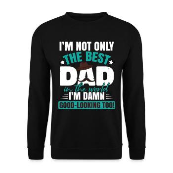 Je suis le meilleur père - Sweat-shirt Unisexe - noir - Devant - Alina (178cm) & Michal (187cm)