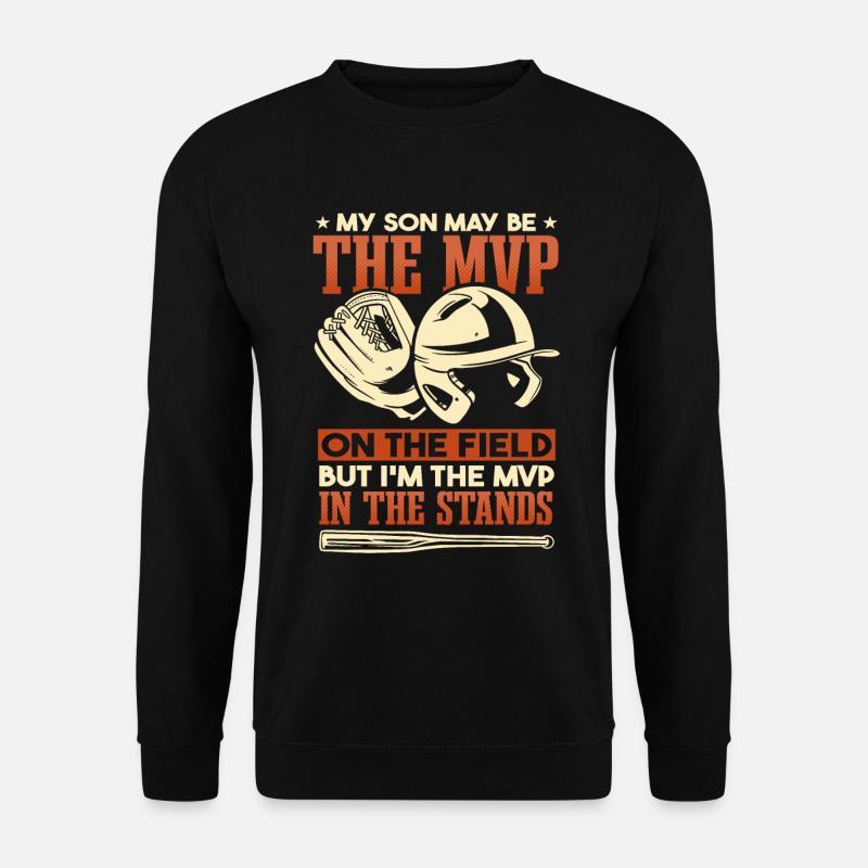 Funny Baseball Dad - Unisex Sweatshirt - black