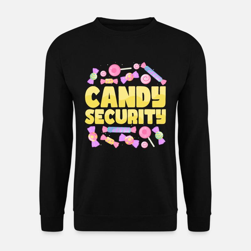Sweets Sugar Candy Sécurité - Sweat-shirt Unisexe - noir