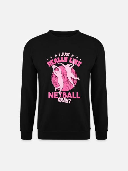 Netball Gift - Unisex Sweatshirt - black