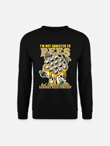 Beekeeping Nectar Honey Apiary Honeycomb - Unisex Sweatshirt - black