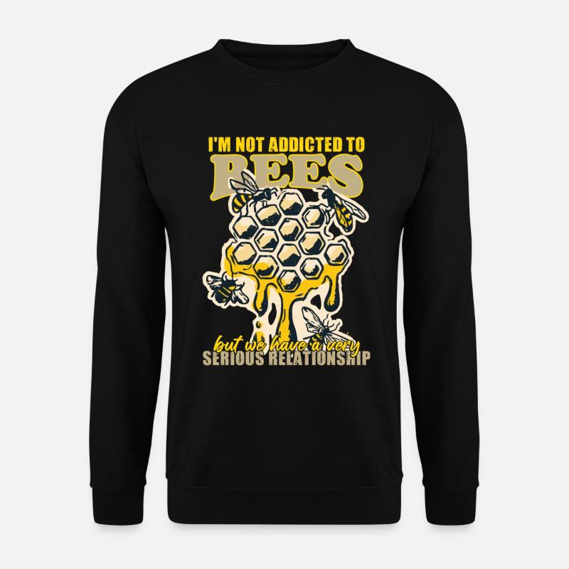 Beekeeping Nectar Honey Apiary Honeycomb - Unisex Sweatshirt - black