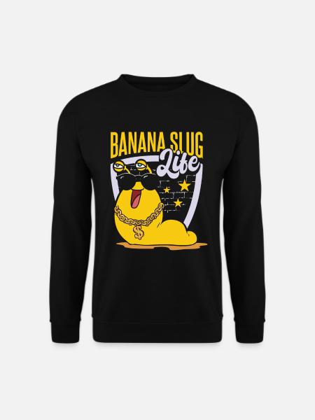 Banana Slug Life - Unisex Sweatshirt - black