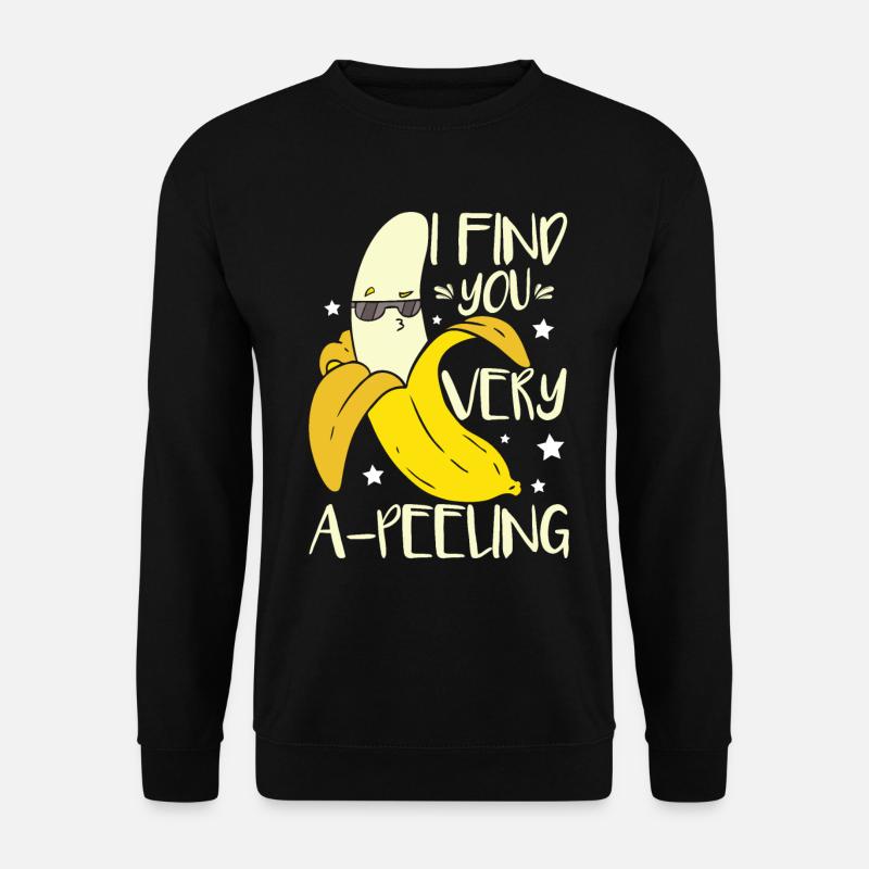 Je vous trouve très a-peeling - Sweat-shirt Unisexe - noir
