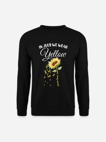 Sarcoma Cancer Awareness - Unisex Sweatshirt - black