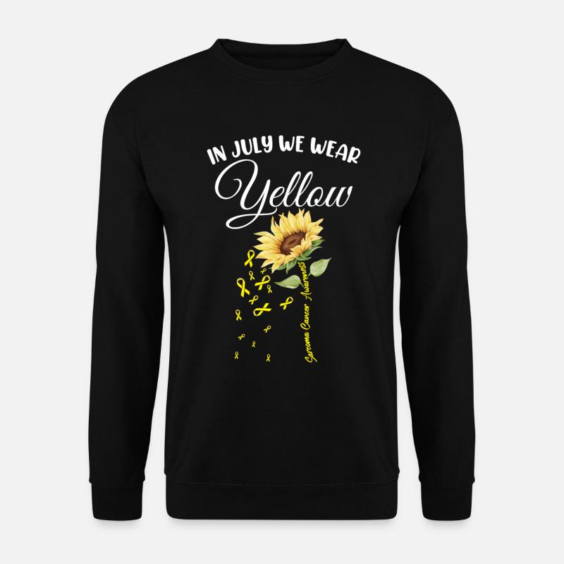 Sarcoma Cancer Awareness - Unisex Sweatshirt - black