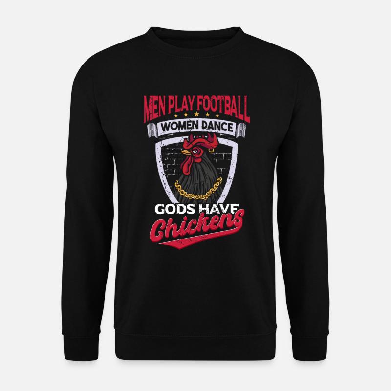 Gods Have Chickens - Unisex Sweatshirt - black