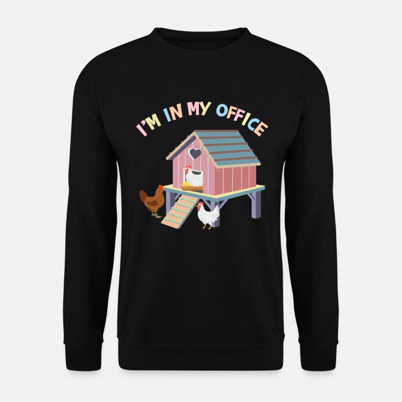I'm In My Office - Unisex Sweatshirt - black