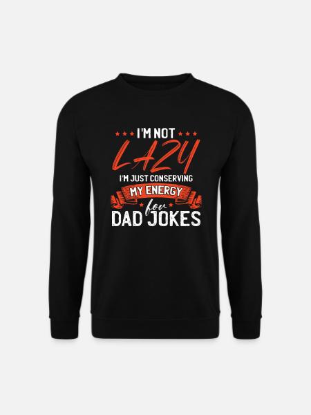 Dad Jokes - Unisex Sweatshirt - black