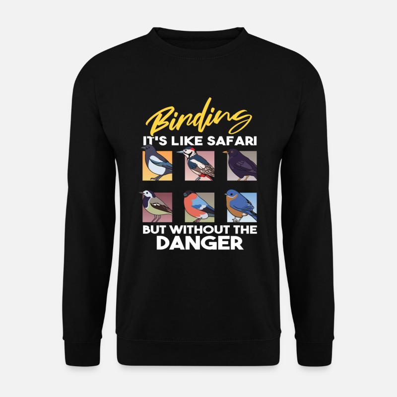 Birding - Unisex Sweatshirt - black