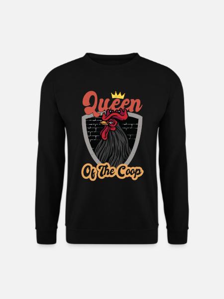 Queen Of The Coop - Unisex Sweatshirt - black