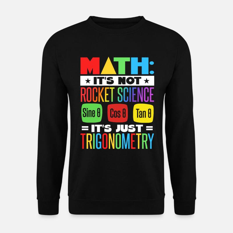 Math Teacher - Unisex Sweatshirt - black