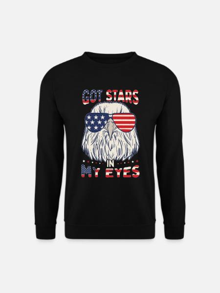 Got Stars In My Eyes - Unisex Sweatshirt - black