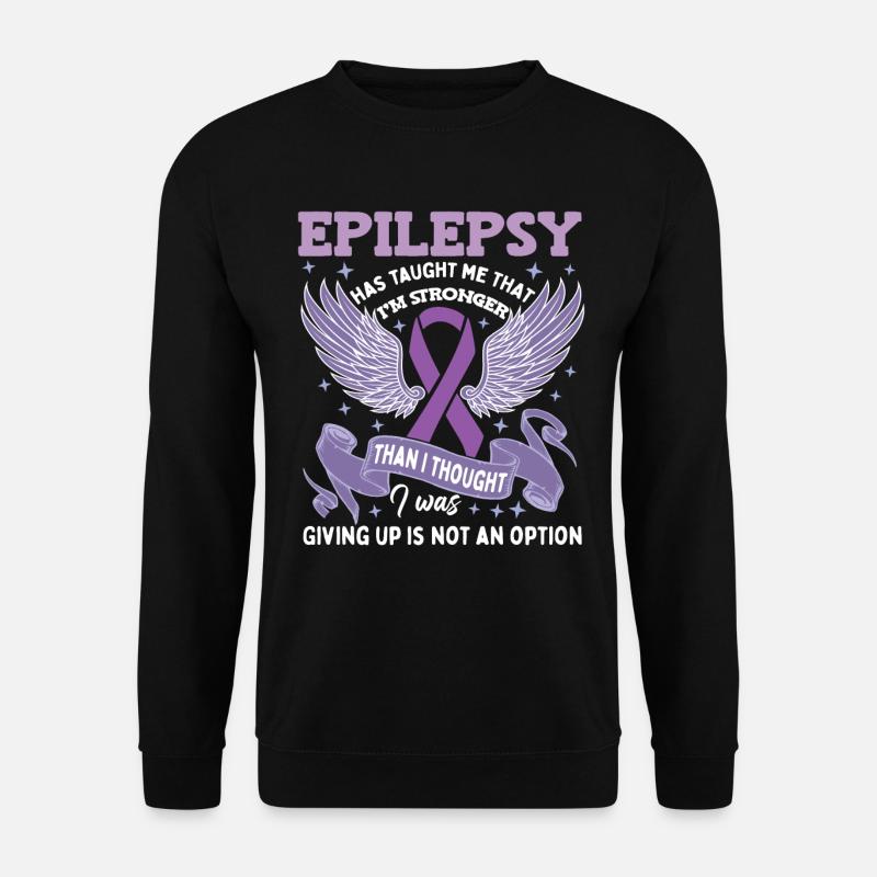 Epilepsy Warrior Apparel - Unisex Sweatshirt - black