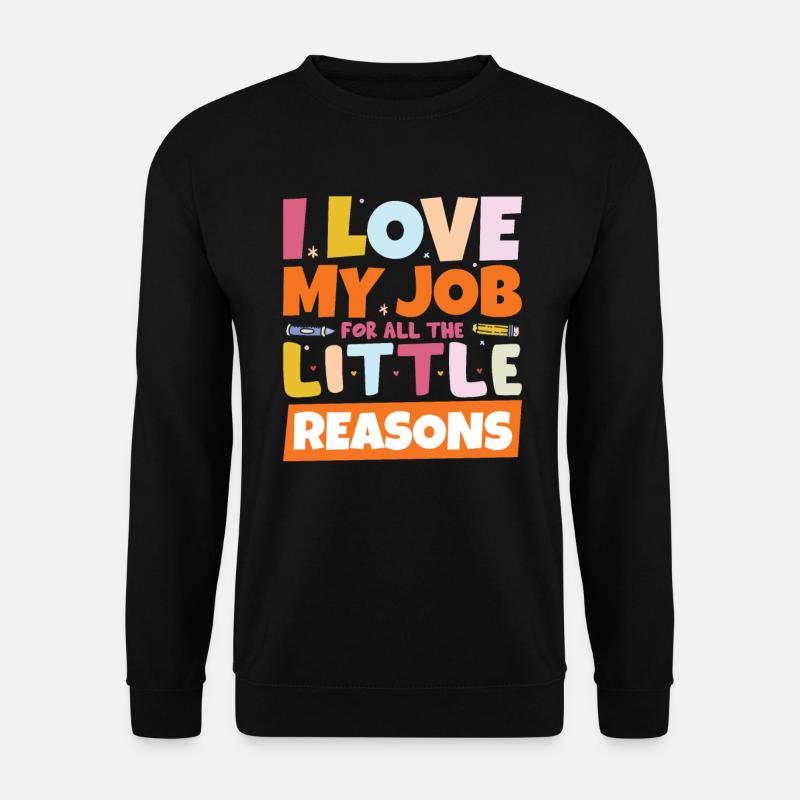 Lehren - Unisex Pullover - Schwarz