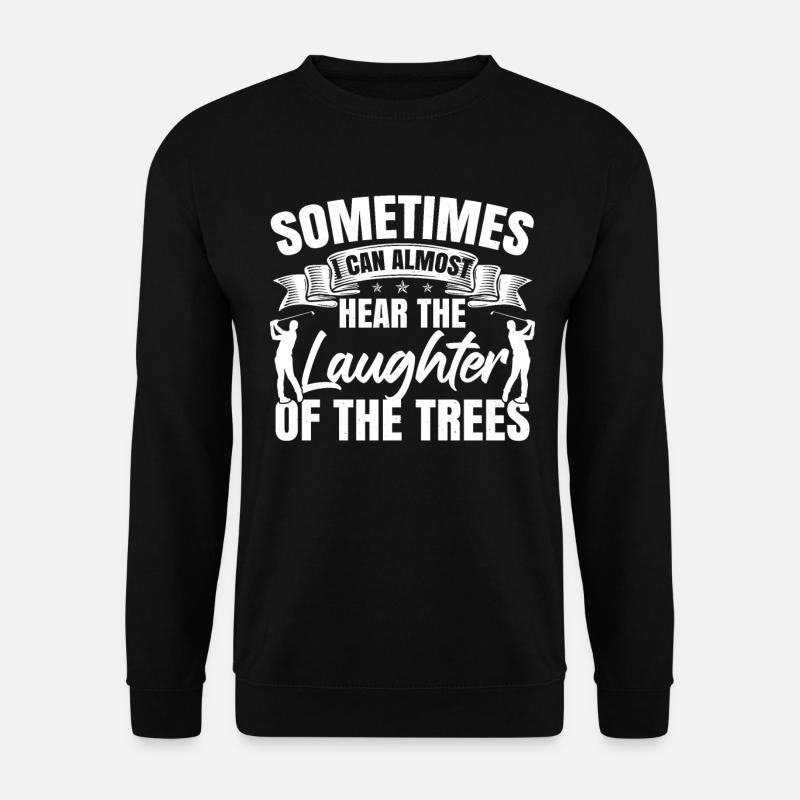 Golfing Golf Player - Unisex Sweatshirt - black