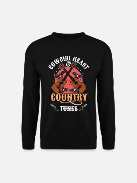 Liebhaber der Country-Musik - Unisex Pullover - Schwarz