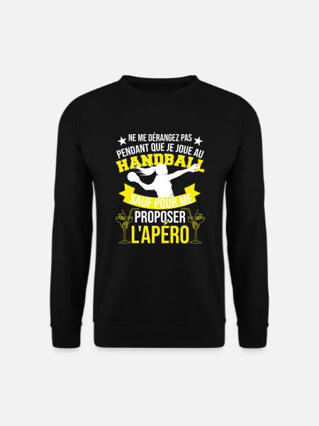 Handball Apéro - Sweat-shirt Unisexe - noir