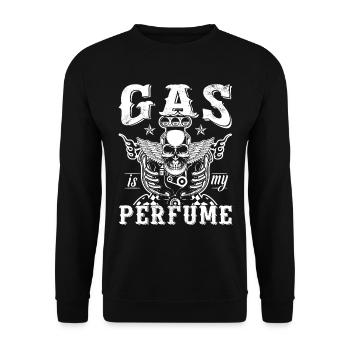 Le gaz est mon parfum - Sweat-shirt Unisexe - noir - Devant - Alina (178cm) & Michal (187cm)