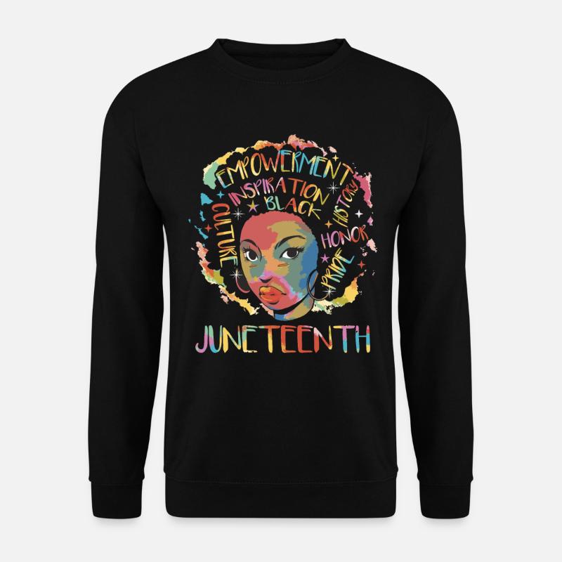 Juneteenth - Unisex Sweatshirt - black