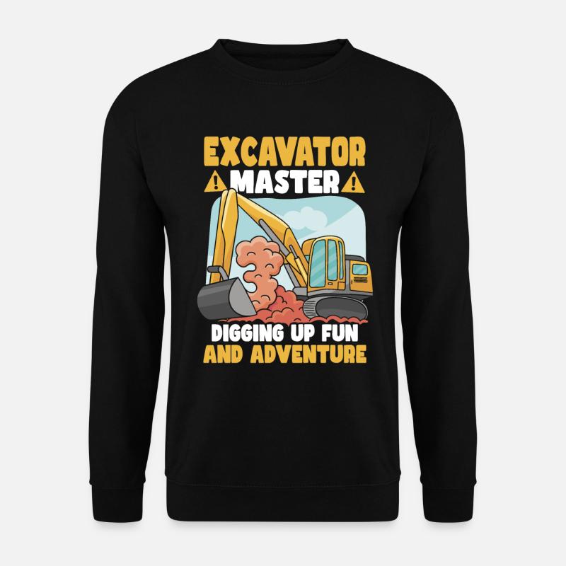 Excavator Master - Unisex Sweatshirt - black