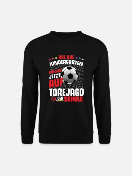 Fußball Einschulung 1. Klasse - Unisex Pullover - Schwarz
