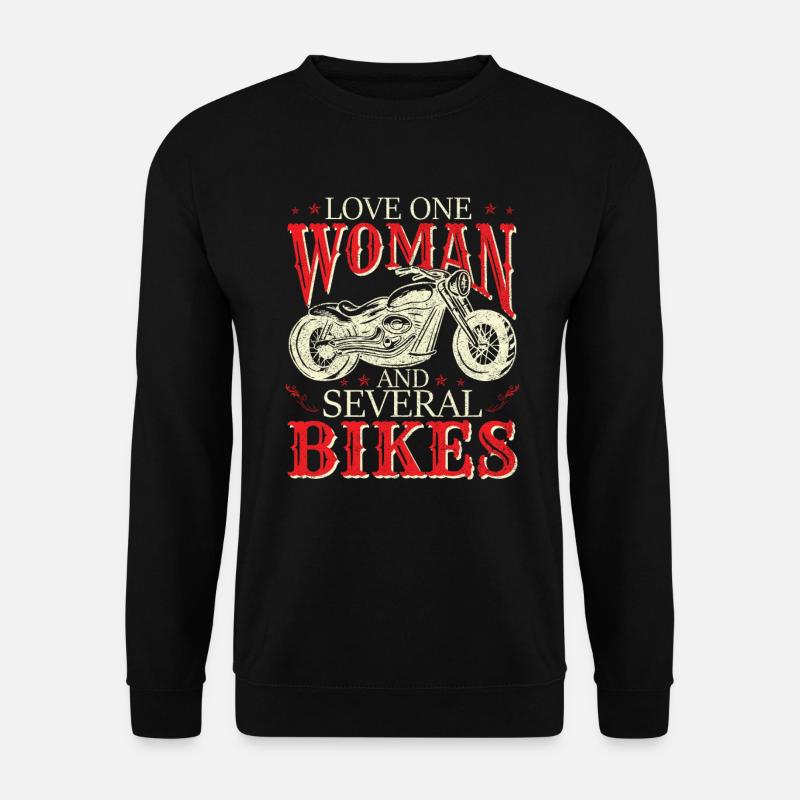 Love Several Bikes - Unisex Sweatshirt - black
