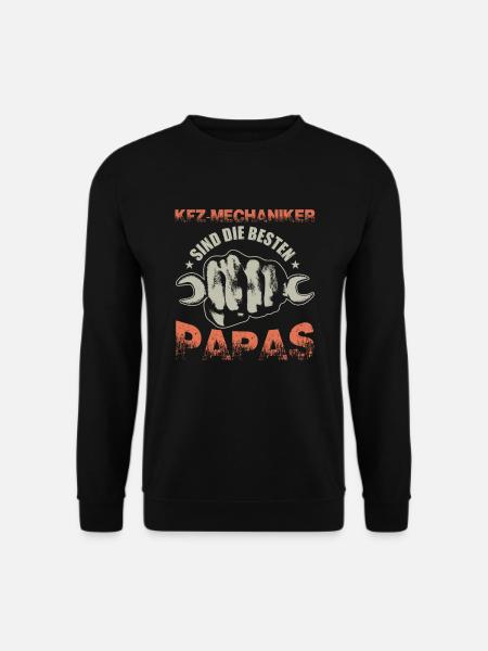 KFZ Mechaniker Papa - Unisex Pullover - Schwarz