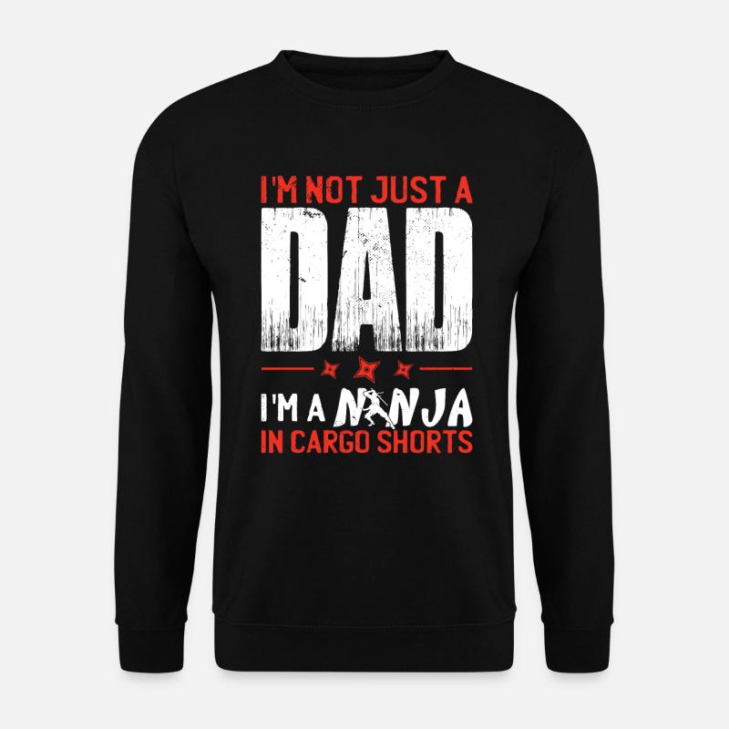Pops Geschenk für Männer - Unisex Pullover - Schwarz