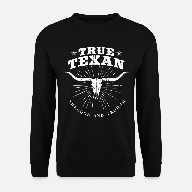 Echter Texaner - Unisex Pullover - Schwarz