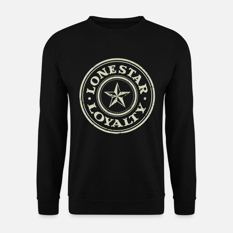 Lone Star Loyalität - Unisex Pullover - Schwarz