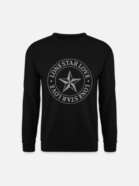 Lone Star Love - Unisex Sweatshirt - black