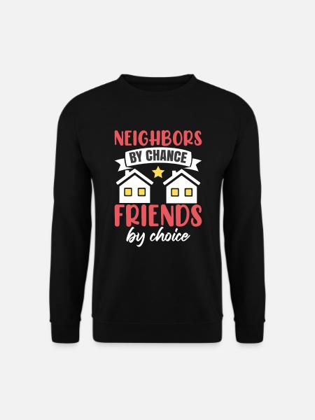 Nachbarin - Unisex Pullover - Schwarz