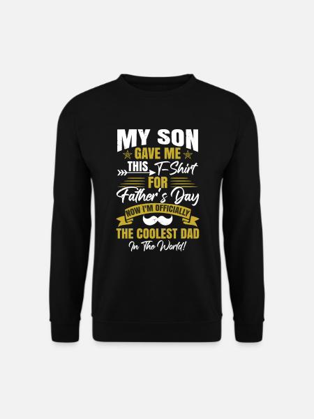 Funny Father's Day Dad Joke - Unisex Sweatshirt - black