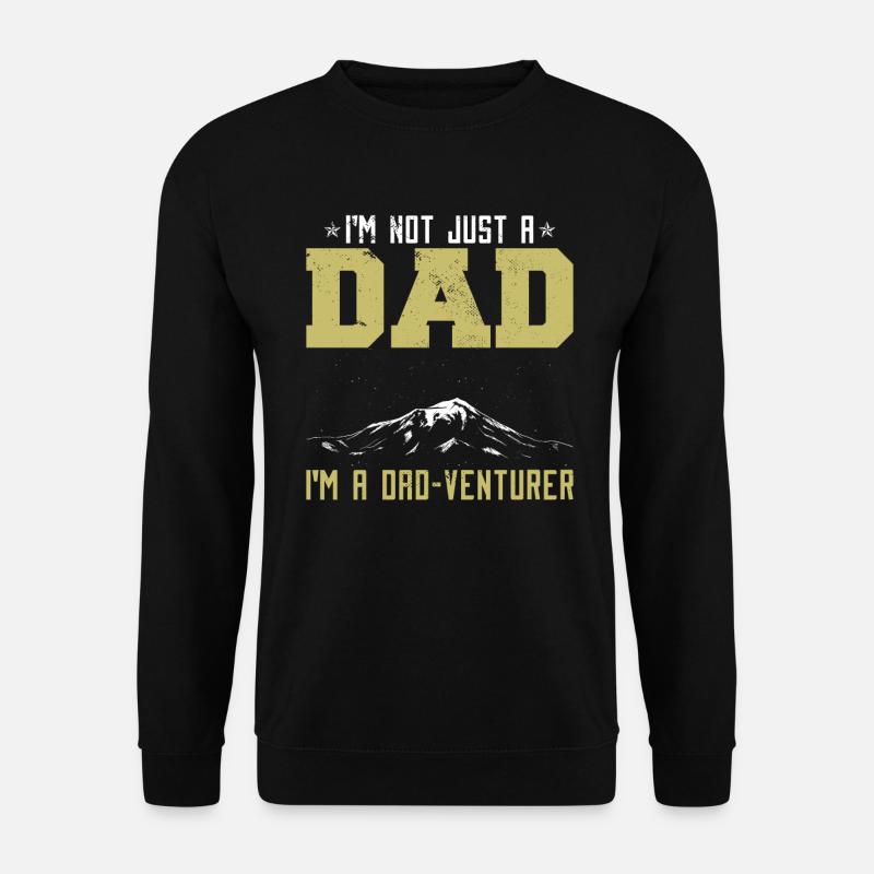 Camper Dad Camping Dad Jokes - Unisex Sweatshirt - black