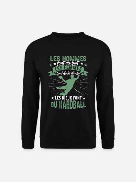 Les Dieux Font Du Handball - Sweat-shirt Unisexe - noir