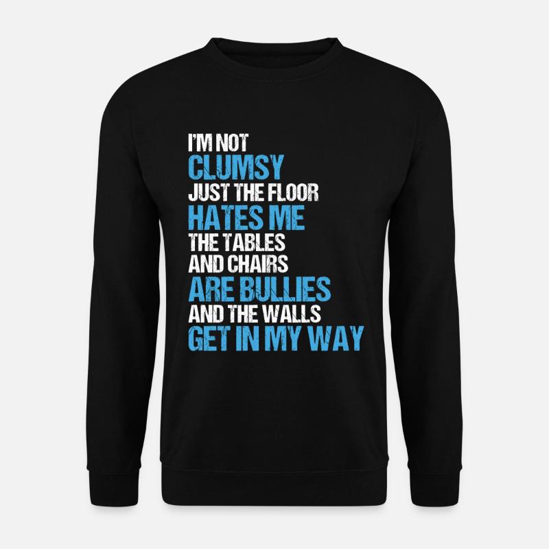 Clumsy Men - Unisex Sweatshirt - black
