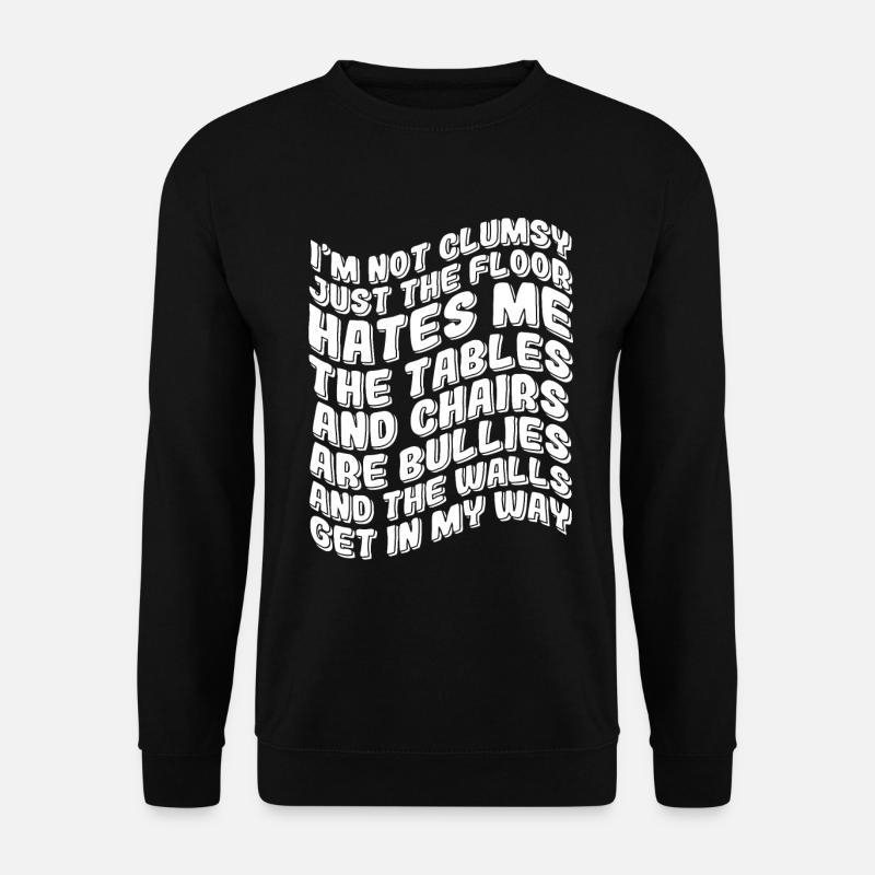 Unbeholfenes Geschenk - Unisex Pullover - Schwarz